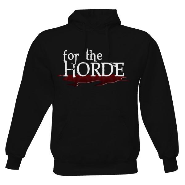 Pánská mikina s kapucí Just Hoods s potiskem Mikina Horde