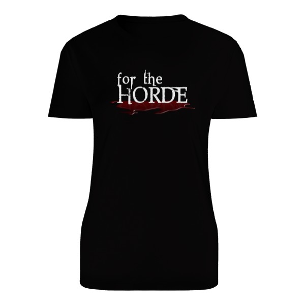 Tričko s potiskem For the Horde 